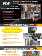 Configuracion Basica Rectificador Vertiv Netsure Serie 701 18 KW