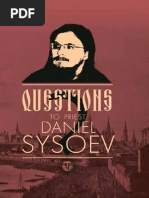 Questions To Priest Sysoev