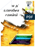 Limba Si Literatura Romana Clasa A V-A. Stoenescu, Plesa, Vasilica, Marin Iancu, Nedea