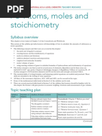 Teaching Notes Chapter 3 Asal Chemistry