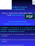 CATEDRA No 4 - OPTATIVA METALURGIA Y FALLAS DE LA SOLDADRA - 21 Marzo 2021