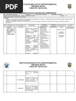 FORMATO DE CRITERIOS DE EVALUACIÓN POR COMPETENCIA 5° GRADO Economia 2