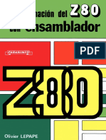 Programacion Del Z80 Con Ensamblador (Olivier LEPAPE) (Acme) PDF