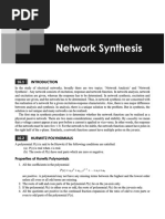 Network Synthesis - R Singh