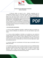 Edital PSS Defensoria Nivel Medio PDF