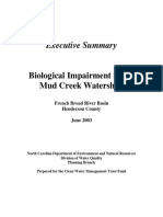 Mud Creek - Bio Impairment Report