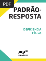 Deficiência Física Gabarito