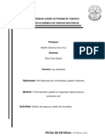 Analisis de Riesgo Por Cambio de Neumaticos