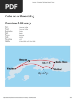 Cuba On A Shoestring Trip Notes - Intrepid Travel PDF