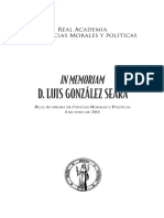 Lamo de Espinosa, Emilio (2016, 8 de Junio) - in Memoriam D. Luis González Seara. Madrid, Real Academia de Ciencias Morales y Políticas