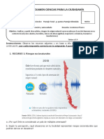 Examen Ciencias para La Ciudadanía