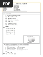 UGC-NET Dec 2018