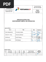 PEP-10-R1-SP-0004 Specification For Diaphragm Pumps, Air Operated