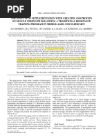 2009 - Bemben Et Al - Creatine Supplementation