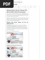 Miracle Box Driver Setup (32 Bit 64 Bit) 2022 Download - Firmwar