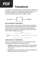 Transducer Unit 1