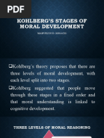 Kohlberg's Stages of Moral Development