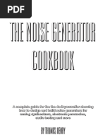 The Noise Generator Cookbook