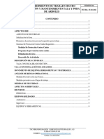 Procedimiento de Trabajo Seguro Operación y Mantenimiento Tala y Poda de Arboles (Andamio)