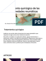 Tratamiento Quirurgico en Reumatologia PDF