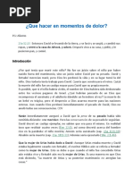 Que Hacer en Momentos de Dolor PDF