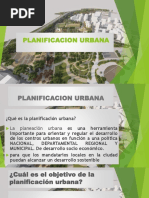 Presentación PLANIFICACION URBANA PDF