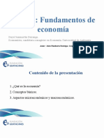 Clase 1 Fundamentos de La Economía