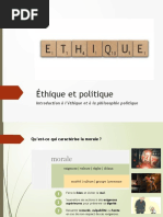 Introduction Ethique Et Philosophie Politique - Cours 1 - LEA