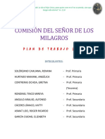 Informe Comisión Del Señor de Los Milagros PDF