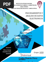 S3A4 - Procesamiento y Analisis de Datos Electronicos