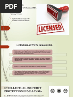 Chapter 10 Licensing in Malaysia