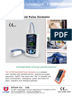 UT100 Handheld Pulse Oximeter Brochure