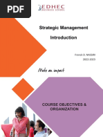 Strategic Management: Franck D. NASSIRI 2022-2023