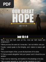 Our Great Hope