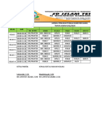 Jadwal Pas Semester Ganjil