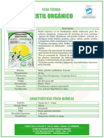 Ficha Tecnica Fertil Orgánico PDF