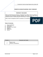 PE-CR-GV-005 Procedimiento de Tránsito de Cargas Peligrosas Hacia y Desde MLP PDF