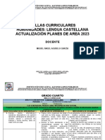 Malla Curricular Lenguaje 4°