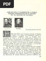 Lope de Vega y Calderon de La Barca PDF