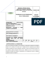 Instalaciones Electricas II Microcurriculo 2018-I