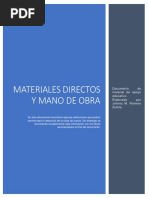 Material Directo y Mano de Obra PDF