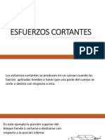 Esfuerzos Cortantes