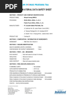 MSDS Bimoli Botol & Pouch PDF