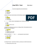 1.psychology MCQs