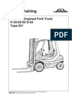 Service Training: Linde IC-Engined Fork Truck H 20/25/30 D-02 Type 351