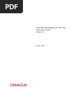 Oracle® Goldengate For Flat File: Administration Guide