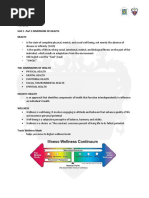 Dimension of Health PDF