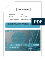 Ec8562-Digital Signal Processing Laboratory-1953309632-Ec8562-Digital-Signal-Processing-Lab