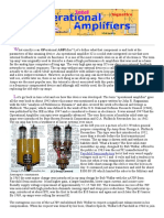 741 Op-Amp Tutorial, Op-Amps, Operational Amplifier