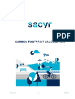 Carbon Footprint Calculation